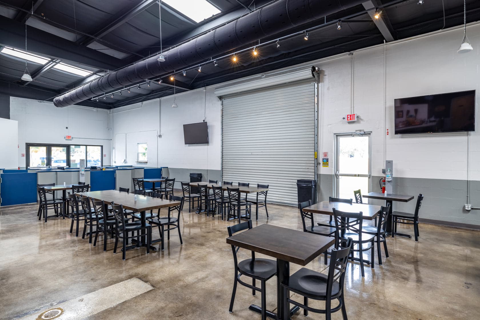 Indoor event space at The Shop, Tampa