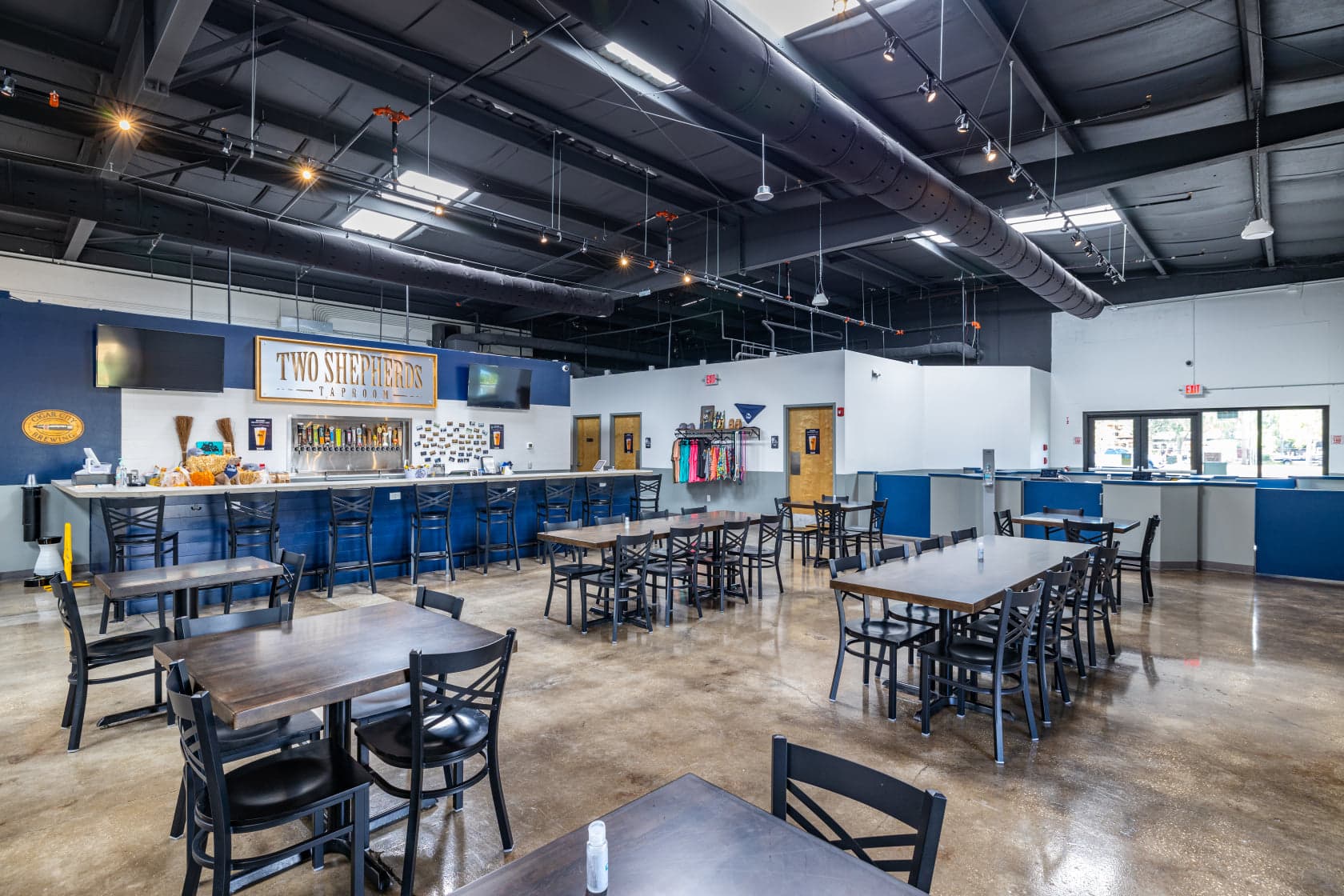 The bar at The Shop, formerly Two Shepherds Taproom, in Tampa